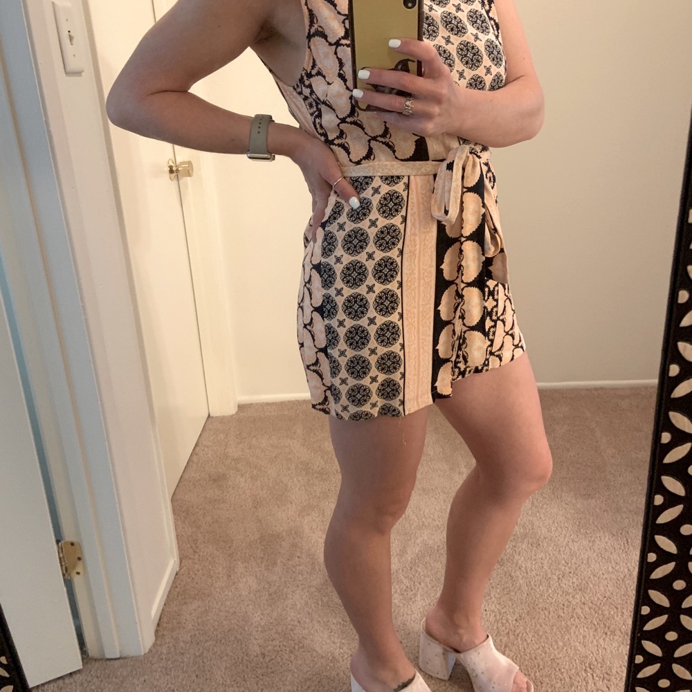 Patterned Romper
